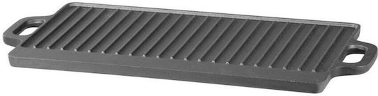 SGTT Placă De Copt Cu Suprafață Cositorită Din Fontă 50cm X 23cm X 1.5cm