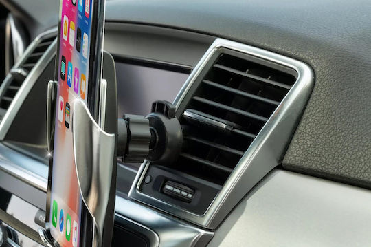 Dunlop Suport Auto Pentru Telefon Mobil Cu Cârlige Reglabile Negru