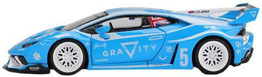 Model Mașină Lamborghini Huracan Lbworks Gt Gravity 2024 Scara 1:64 Mini GT MGT01055-R