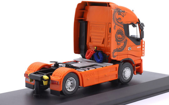 Iveco Stralis 500 Truck Orange 2008 Model Car 1:43 Hachette