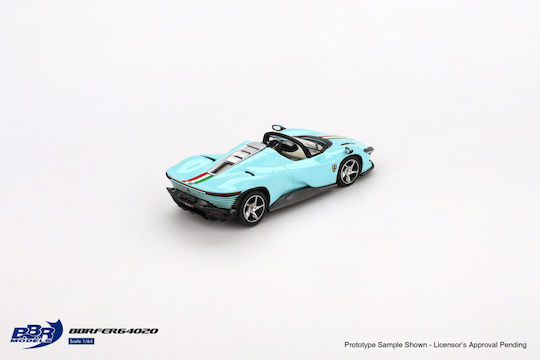 Ferrari Daytona Sp3 Light Blue 2024 Car Model 1:64 Bbr Bbrfer64020