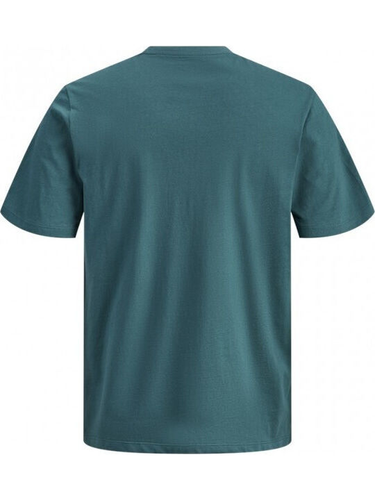 Crew Neck T-shirt Πετρόλ