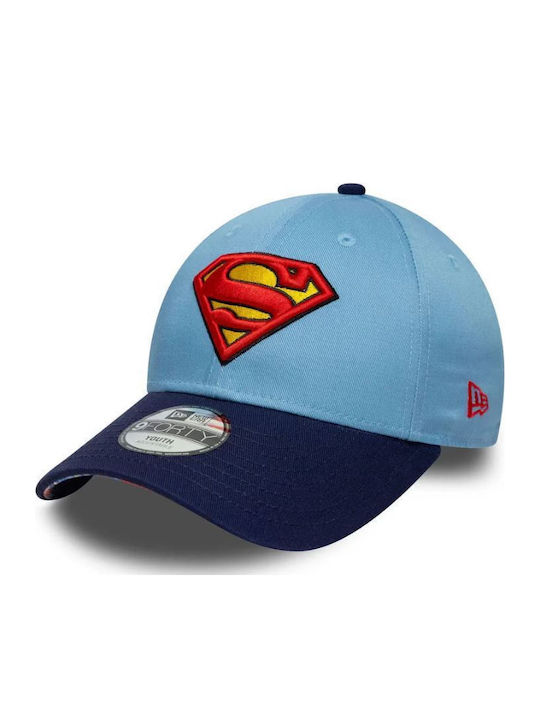 New Era Kids' Jockey Fabric Blue Hat