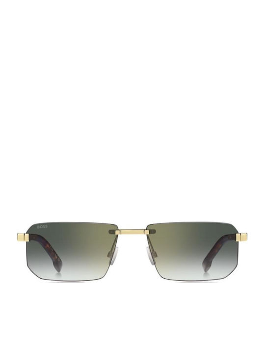 Boss Unisex Γυαλιά Ηλίου με Χρυσό Μεταλλικό Σκελετό Boss 1918/S J5G/D6