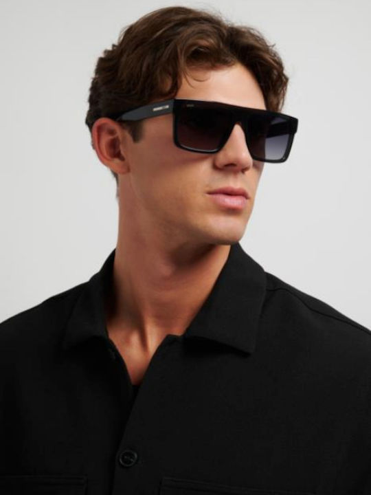 Boss Unisex Sunglasses with Gray Frame and Gray Lenses 1895/S KB7/9O