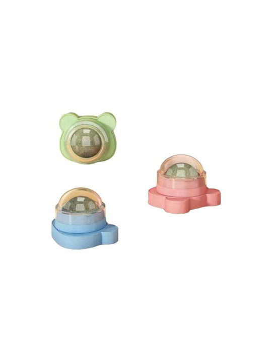 Set 3 Multicolored Catnip Toys Cats Wall-mounted