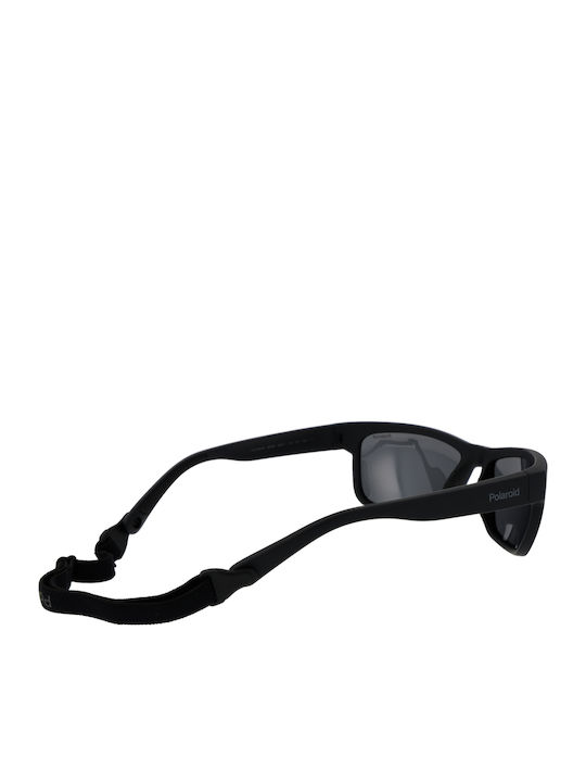 Polaroid Men's Sunglasses with Black Frame and Black Lens PLD7031/S 598/07