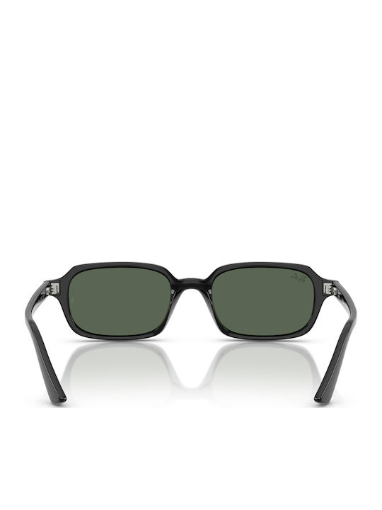 Ray Ban Унисекс слънчеви очила с черна пластмасова рамка и черни стъкла RB4455 6677/71