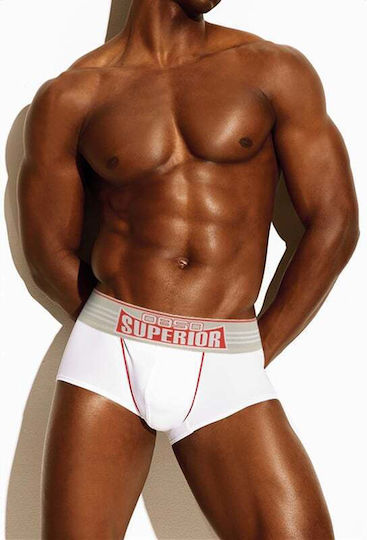 Kinksters Ανδρικό Sexy Boxer Λευκό