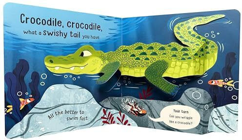 Peep Pop Crocodile Crocodile What Sharp Teeth You Have With Five Fun Pop-ups (peep And Pop