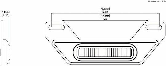 Denali Lumina Frână Dnl.b6.10000 Cristal Transparent 1 Buc