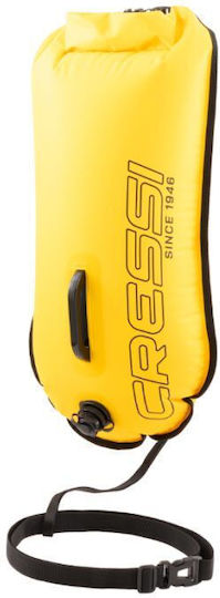 Cressi Glide Pro Swim Buoy Yellow 28l