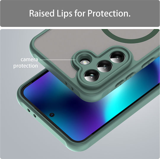 Techsuit Halofrost II Magsafe Samsung Galaxy A37 5G Grünes