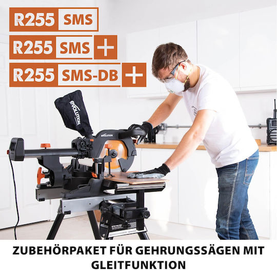 Evolution R255SMS Dust Collection System for Power Tools