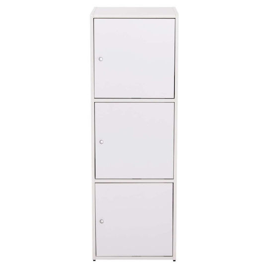 Cabinet Bathroom Column Floor M40xD39xH119cm White