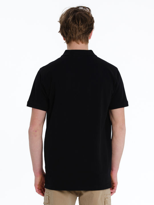 Emerson Polo T-shirt Μαύρο