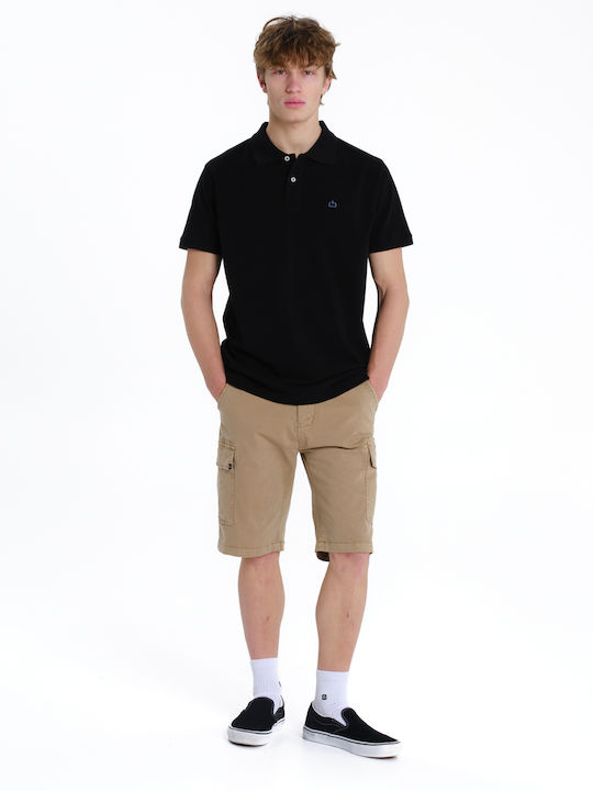 Polo T-shirt Μαύρο