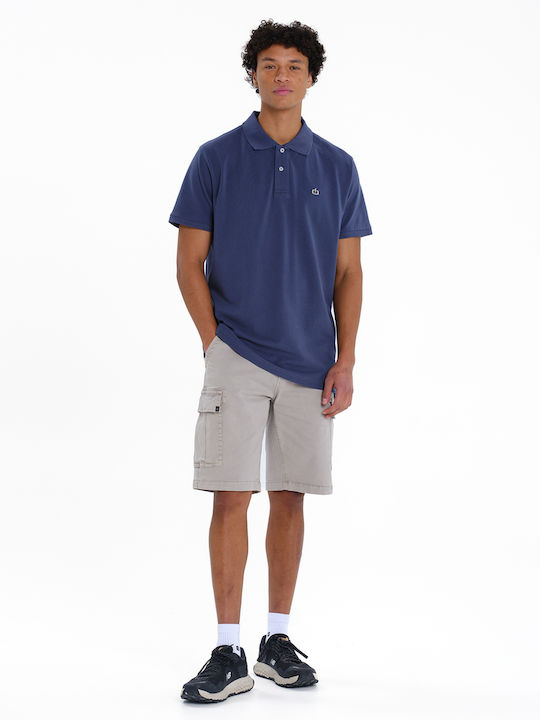 Polo Short Sleeve Blue Men s Blouse 261.EM35.69 Indigo Blue