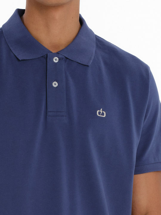 Polo Short Sleeve Blue Men s Blouse 261.EM35.69 Indigo Blue