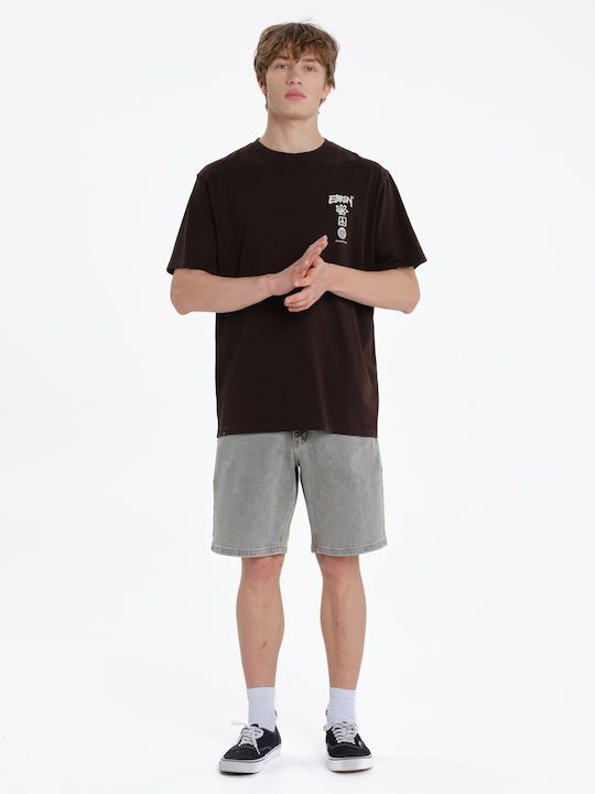 T-shirt COFFEE BROWN