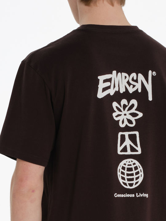 T-shirt COFFEE BROWN