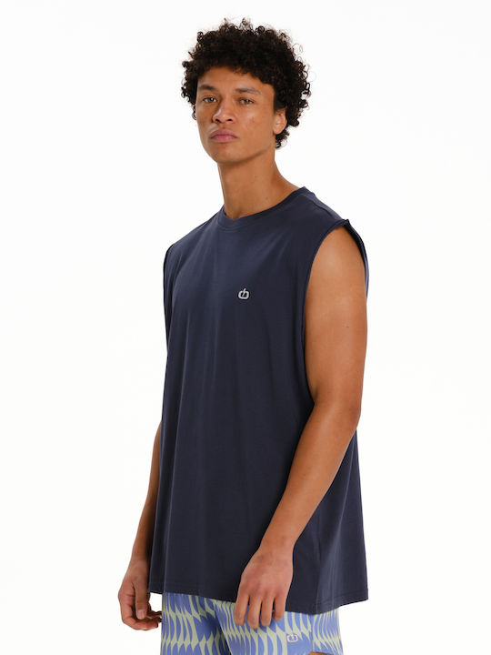 T-shirt Navy Μπλε