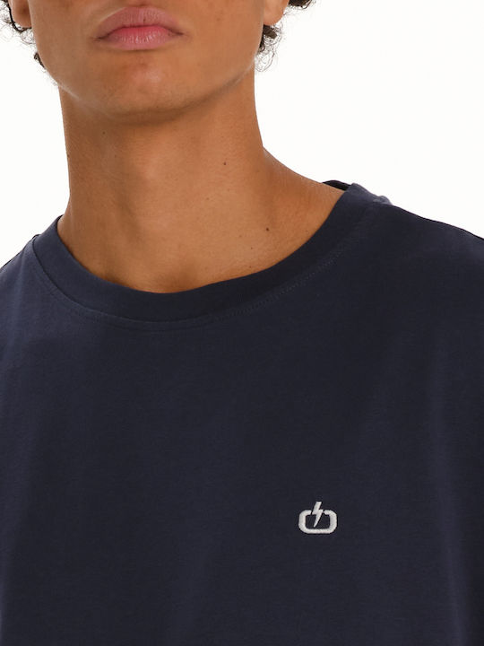 T-shirt Navy Μπλε