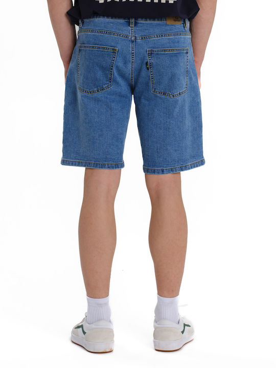 Men's Blue Bermuda Shorts