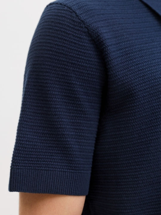 Polo Short Sleeve Shirt Navy Blue