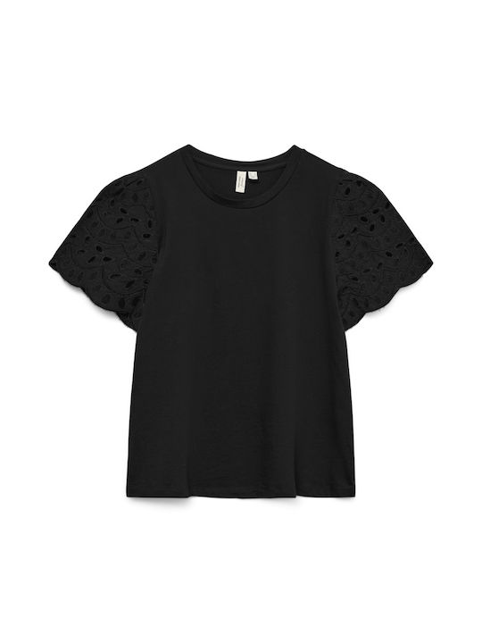 Women's Cotton Top Black