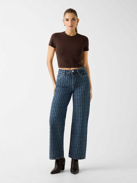 Women's Jean Pants in Wide Leg Style