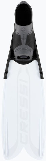 CressiSub Swimming Flippers Gara Turbo Flex Long White