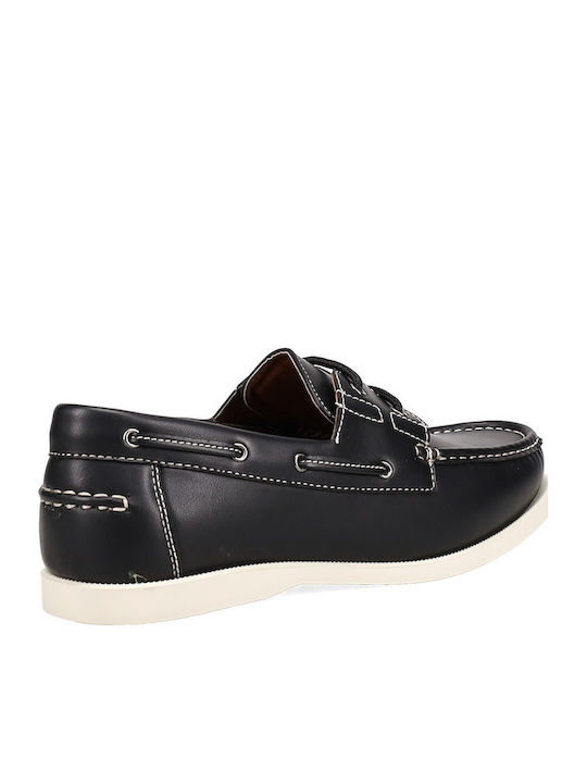 Ανδρικά Boat Shoes σε Μαύρο Χρώμα