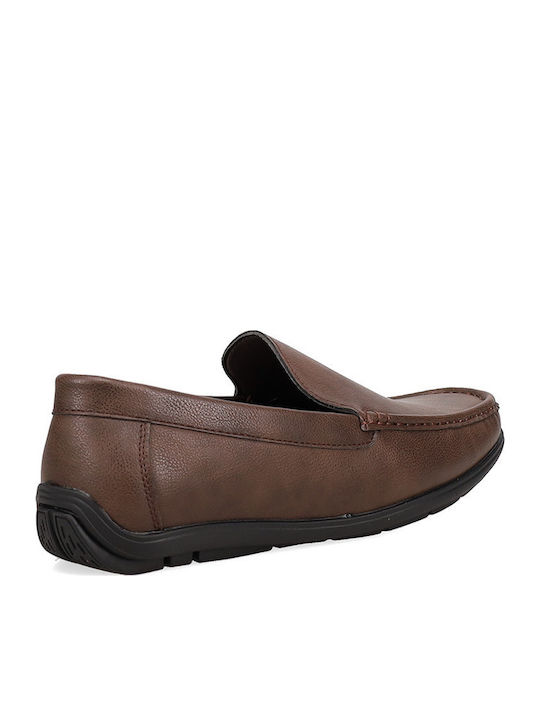 Ανδρικά Loafers σε Καφέ Χρώμα