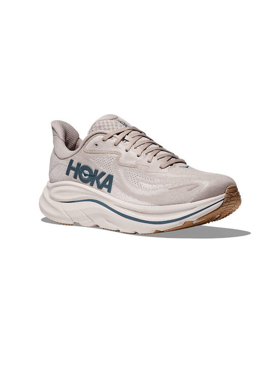 HOKA Clifton 10 Men's Running Beige