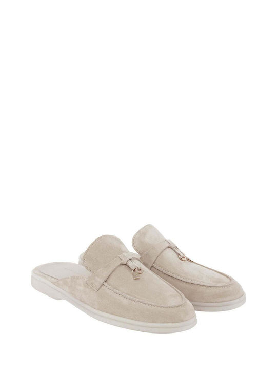 Komis & Komis Suede Mules Μπεζ
