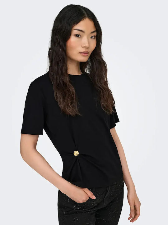 Γυναικείο T-shirt Μαύρο