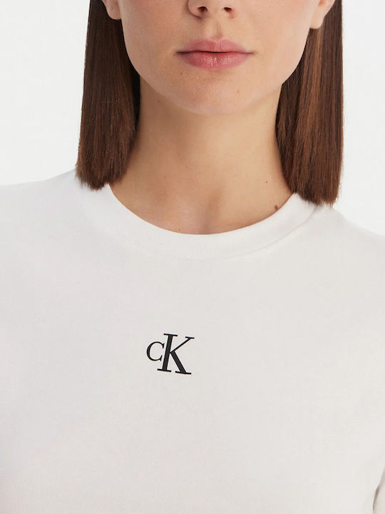 Γυναικείο Crop T-shirt Bright White