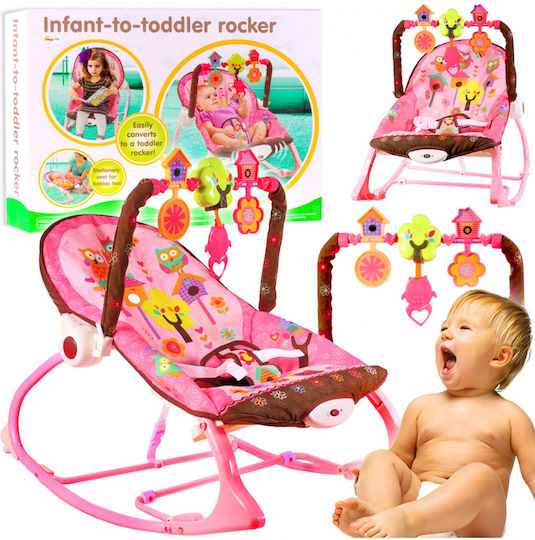 MalPlay Electric Balansoare Si Leagăne Bebe Roz MalPlay Electric Balansoare Si Leagăne Bebe Roz