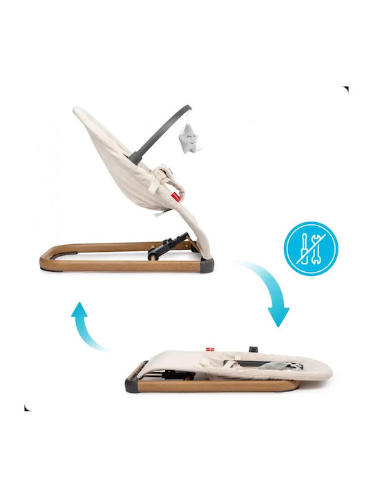Kidnort Relax Babywippen Beige Für Kinder Bis 9kg DD-021057_MolnBeige