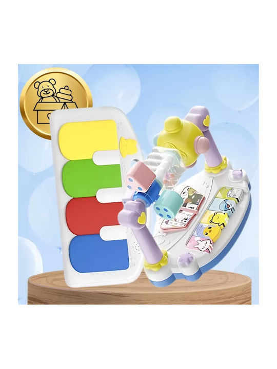 NICEkids Electric Relax Măsuță Pentru Bebeluși cu Muzică Gri pentru Copil până la 9kg