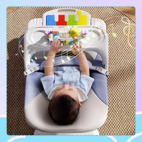 NICEkids Ηλεκτρικό Relax Μωρού με Μουσική Μπλε για Παιδί έως 9kg