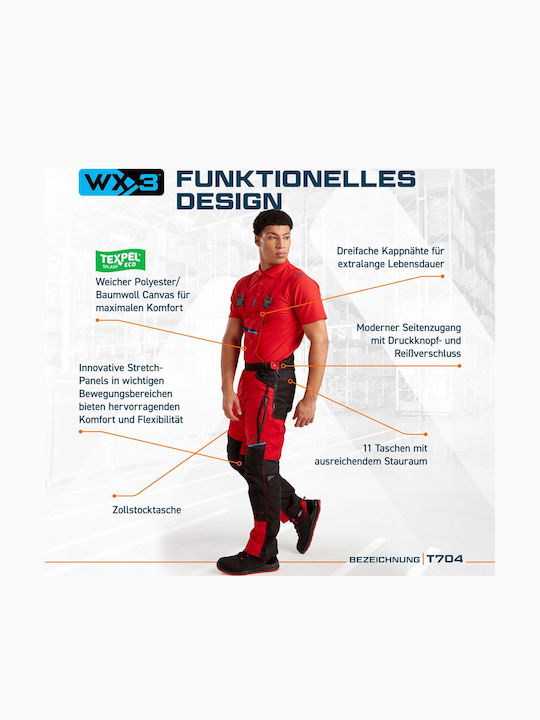 Portwest WX3 Salopetă De Lucru Gri T704