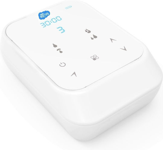 Little Mom Pompa de Sân Electrică Simplă cu Baterie și la Rețea Fără BPA Albă 130ml