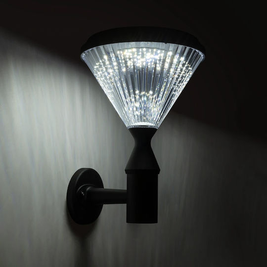 GloboStar Solar Floor Light Column 10W 1000lm Cold White 6000K with Photocell IP65 26x26x37cm