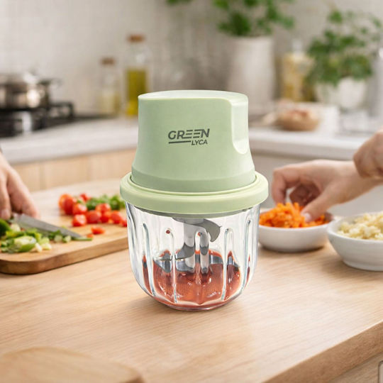 Green Lyca Mini Chopper Multi 37W mit 300ml Behälter Grüner