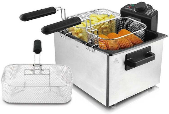 FOX500047 Deep Fryer 5.5l Silver