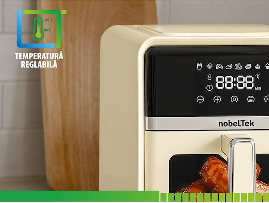 NobeLTek Friteuză Cu Aer 5L Bej NAF1400C