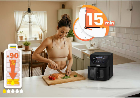 Berdsen Air Fryer 8l Black BD-660