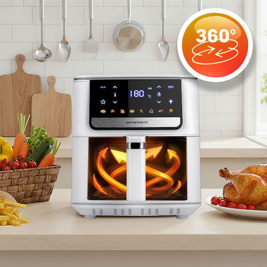 Berdsen Air Fryer 6.5lt Λευκό BD-662